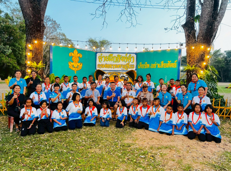 กิจกรรมค่ายพักแรมลูกเสือ-เนตรนารี ระดับสามัญและสามัญรุ่นใหญ่ ประจำปีการศึกษา 2568